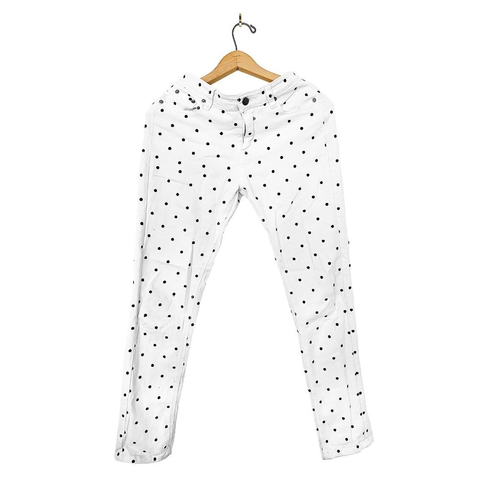 PEGLEG NYC STREETWEAR POLKA DOT SKINNY JEANS 29